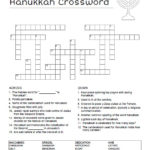 Hanukkah Crossword Free Printable