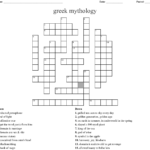 Hephaestus Crossword WordMint