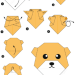 How To Make An Origami Bear Face Instructions Free