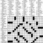 Los Angeles Times Sunday Crossword Puzzle Puzzles