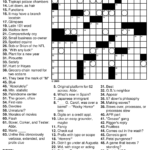 Medium Difficulty Medium Hard Crossword Puzzles Printable