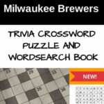 Milwaukee Brewers Trivia Crossword Puzzle And Word Search