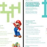 My Super Mario Boy Mario Kingdom Crossword Activity Sheets