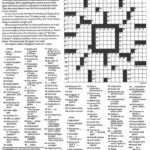 New York Times Sunday Crossword Puzzle Printable