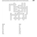 Periodic Table Puzzle Worksheet Answers Atoms And Periodic