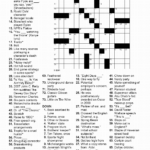 Pop Culture Crossword Puzzles Printable Printable