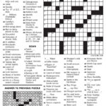 Print Todays New York Times Crossword Puzzle