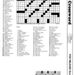 Printable Crossword Puzzles Chicago Tribune Printable