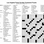 Printable Crossword Puzzles Sunday Printable Crossword