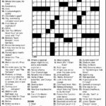 Printable Crossword Themed Printable Crossword Puzzles