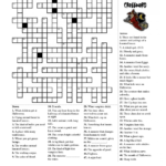 Printable Halloween Crossword Printable Crossword Puzzles