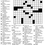 Printable Hard Crossword Puzzles Free Printable