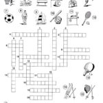 Sports Crossword Puzzles For Kids Picture 001 Printable