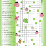 Spring Crossword Puzzle Free Printable Printable