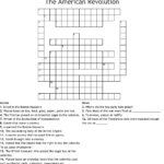 The American Revolution Crossword WordMint