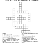 The Office Crossword Puzzle WordMint