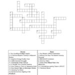 Three Disney Crossword Puzzles To Do Over Your Lunch Break