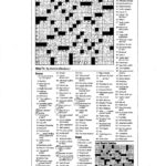 Wall Street Journal Crossword Puzzles Crossword Puzzles
