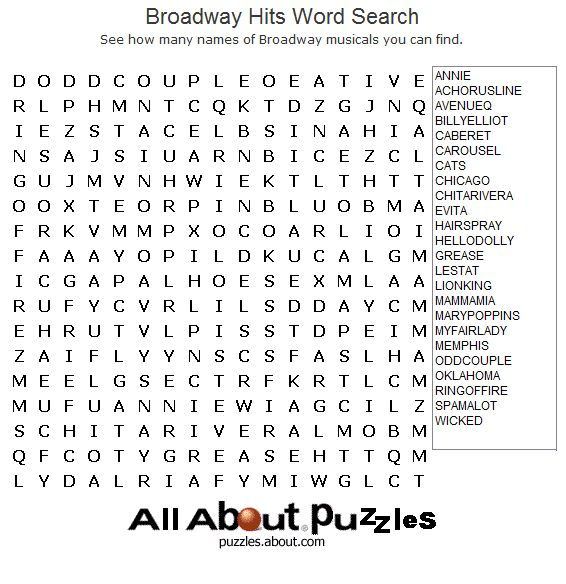 Word Search Puzzles Word Search Puzzles Word Search