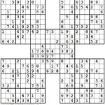 1001 Easy Samurai Sudoku Puzzles Sudoku Puzzles Sudoku