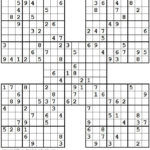 1001 Hard Samurai Sudoku Puzzles In 2020 Sudoku Puzzles