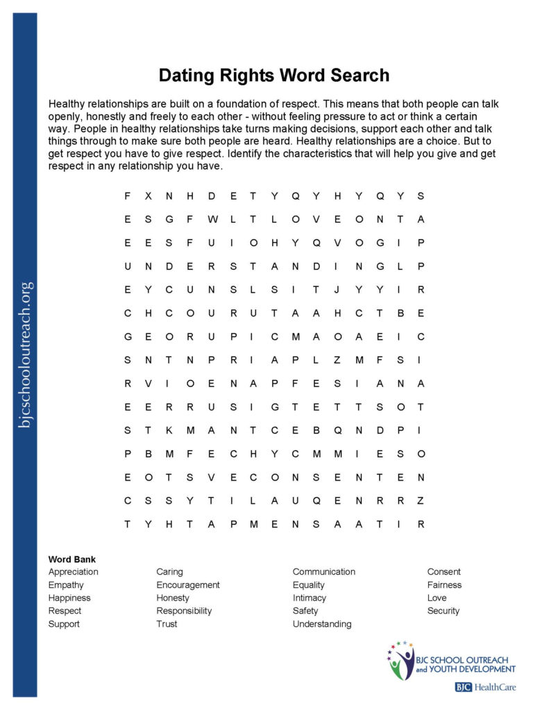 Addiction Recovery Word Search Wordmint Printable