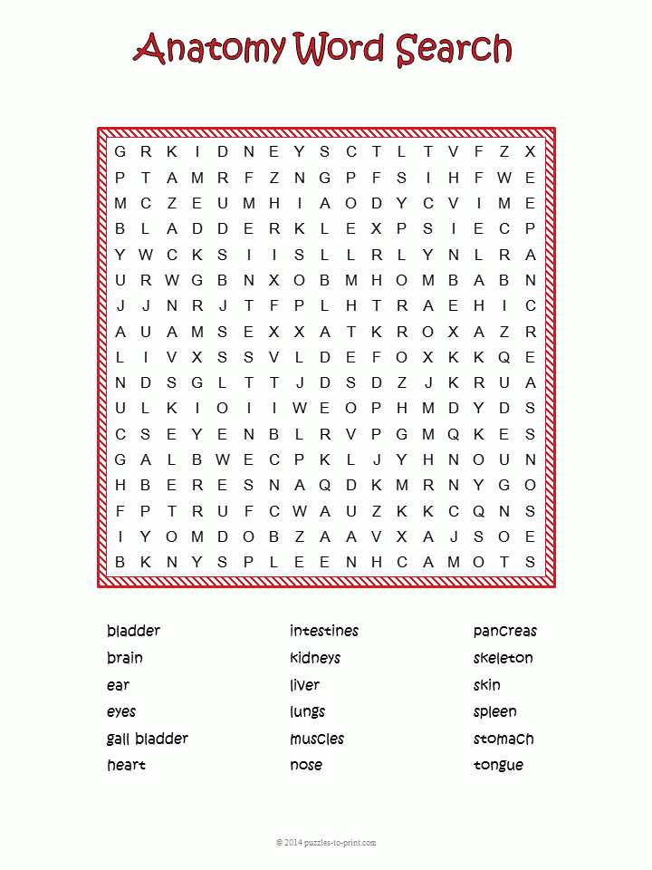 Greys Anatomy Crossword Puzzles Printable
