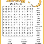 Astrology Word Search Printable Puzzles For Kids Word