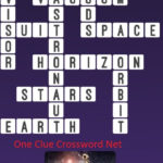 Astronaut One Clue Crossword