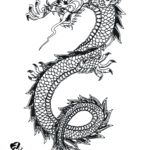 Chinese Dragon Coloring Page Free Printable Coloring Pages