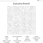 Civics Worksheet The Executive Branch Answers