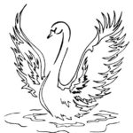 Coloring Page Swan Free Printable Coloring Pages