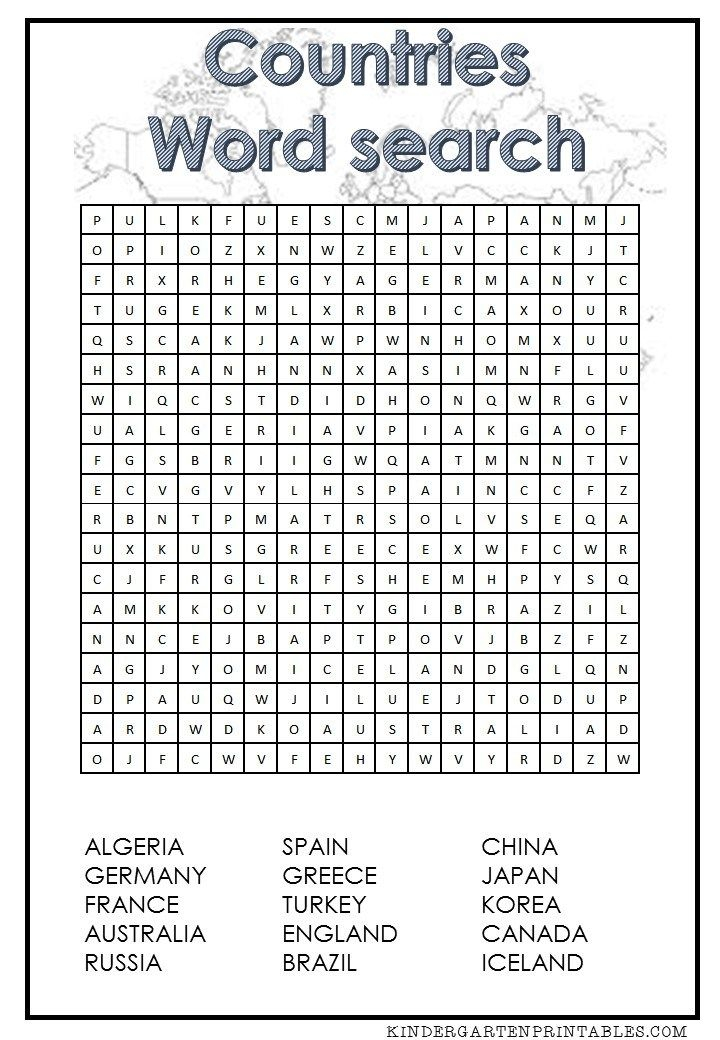 Fall Crossword Puzzles Printable For Elementary Students