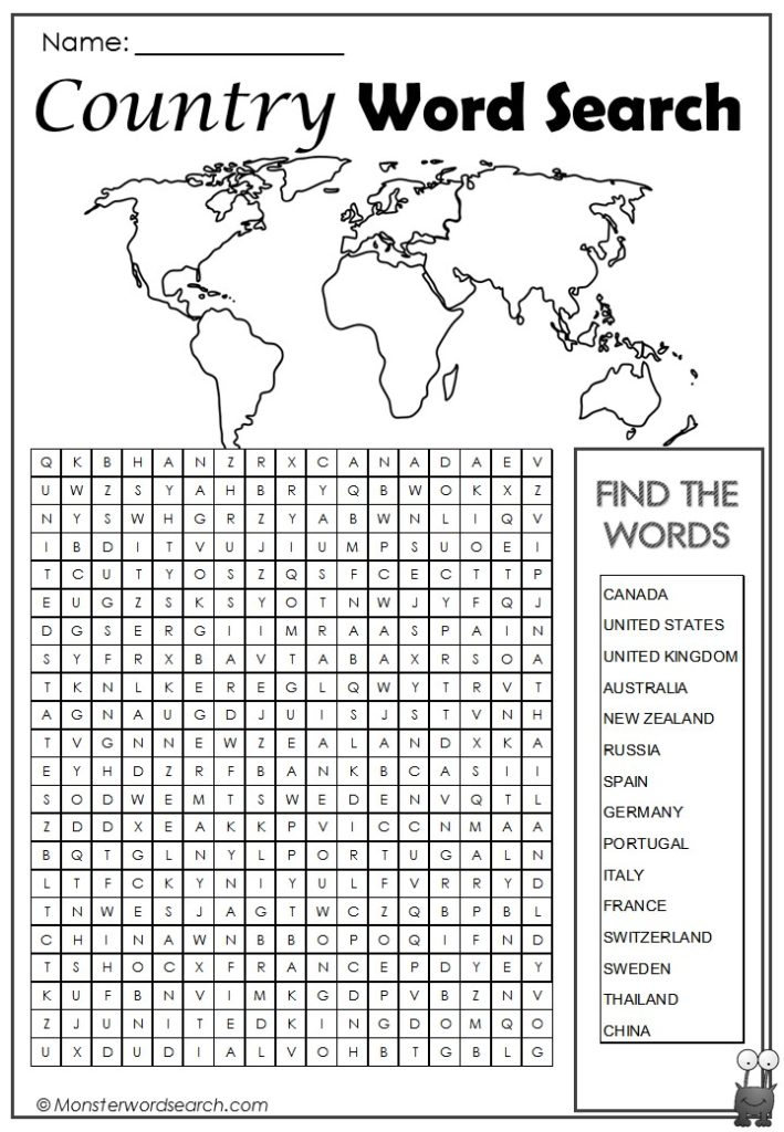 Crossword Puzzle Printable For Kids United States Presidents