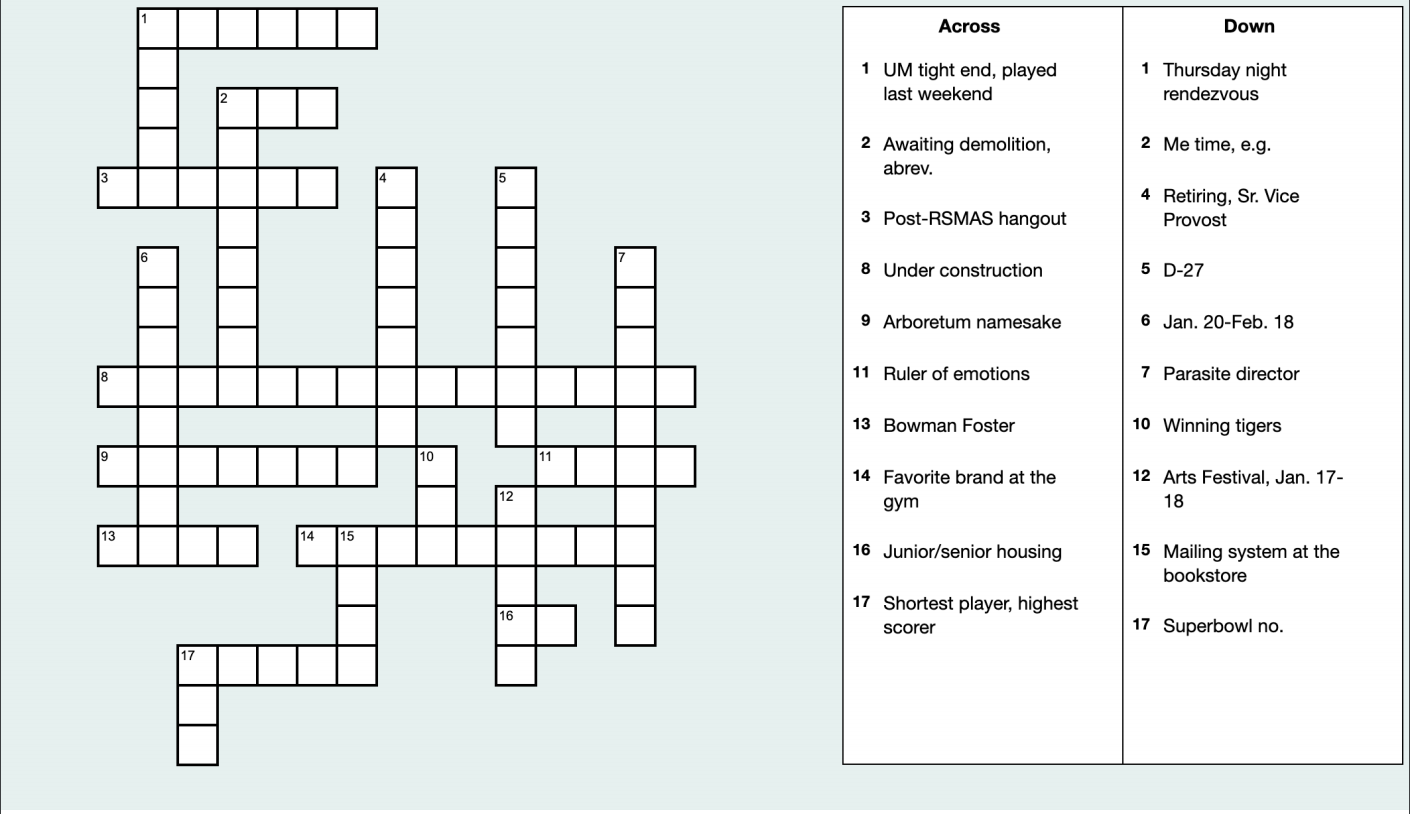 Career Crossword Puzzle Printable