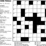 Crossword Puzzle September 1957 Popular Electronics RF Cafe