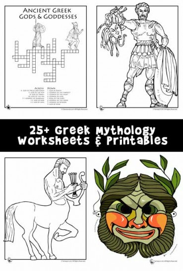 Roman Mythology Crossword Puzzle Printable
