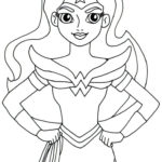DC Superhero Girls Coloring Pages Best Coloring Pages