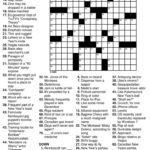 Easy Crossword Puzzles For Seniors In 2021 Printable