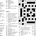Electronics Crossword Puzzle April 1967 QST RF Cafe