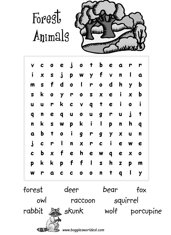 English Printable Crossword Puzzles