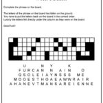 Fallen Phrase Puzzle Maker Free Printable Worksheets