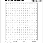 Fishing Word Search Monster Word Search
