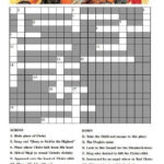 Free Printable Christian Christmas Crossword Puzzles For