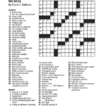 Free Printable Crossword Puzzles Usa Today Crossword