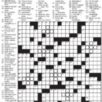 Free Printable L A Times Crossword Puzzles Printable