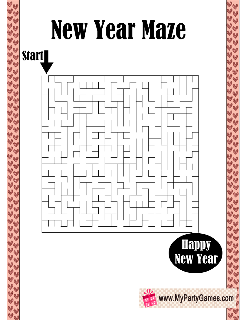 Chinese New Year Crossword Puzzle Printable