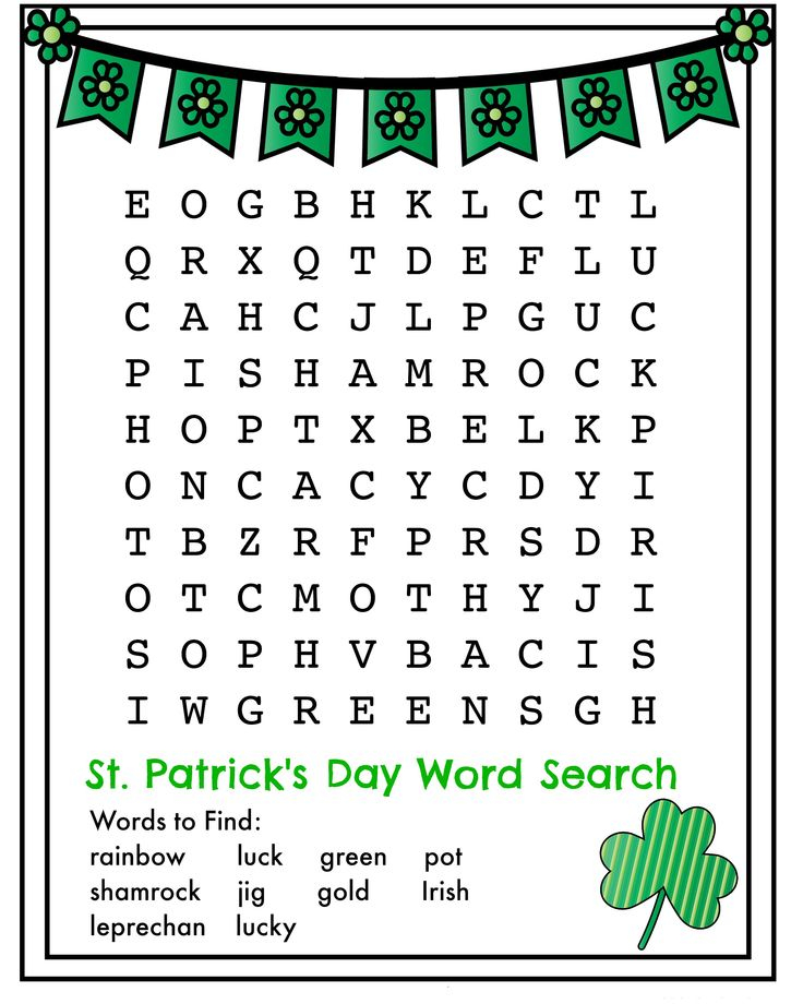 Free Printable Picture Crossword Puzzle For Kids Word List Kindergarten