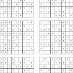 Free Printable Sudoku Puzzles For Kids Sudoku Puzzles