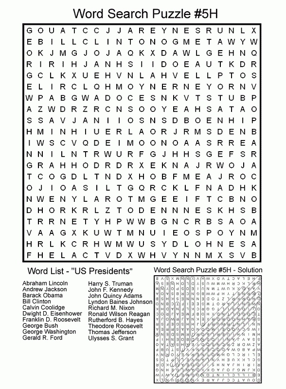 Hard Printable Crossword Puzzles For Free